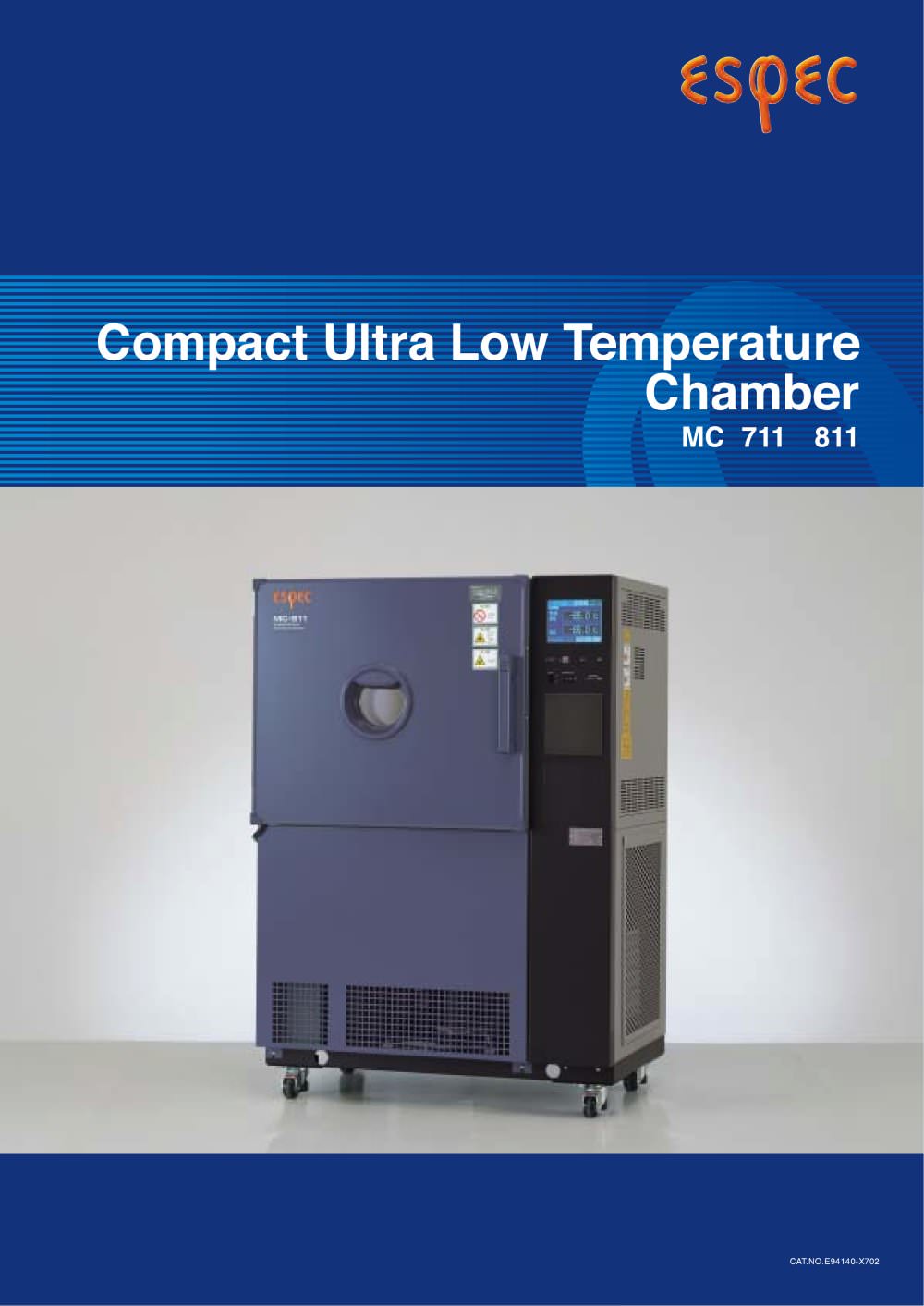 MC Series PDF Catalog - ESPEC NORTH AMERICA