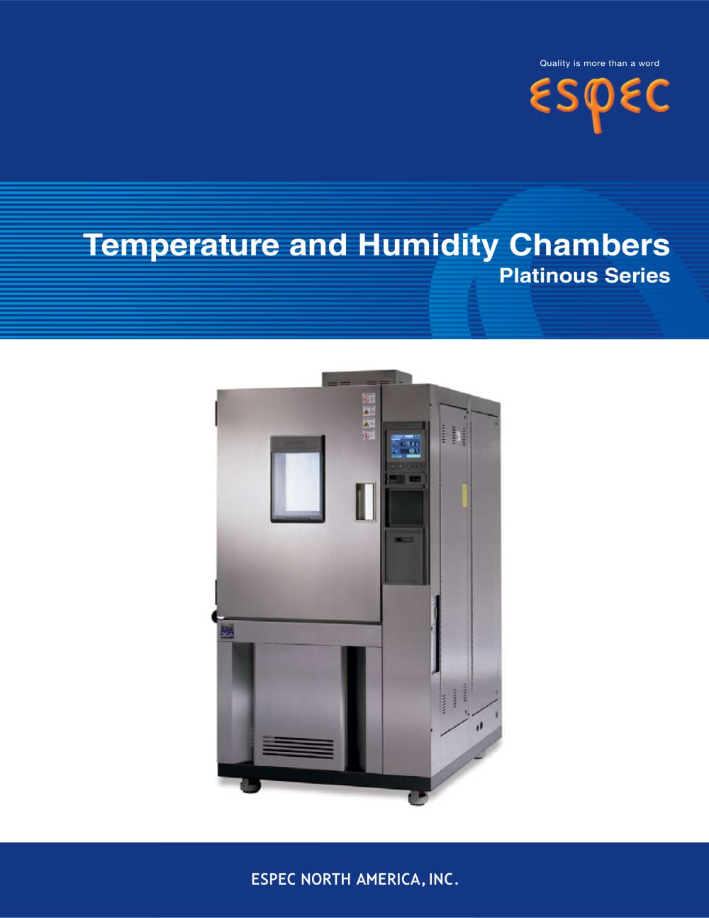 Platinous PDF Brochure - ESPEC NORTH AMERICA