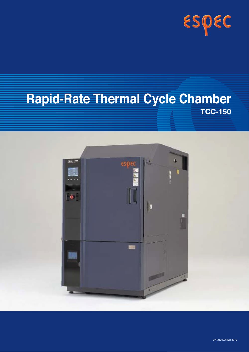 TCC Rapid-Rate Cycling Chamber PDF Catalog - ESPEC NORTH AMERICA