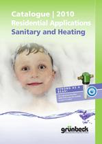 Catalogue 2010 - Residential Applications Sanitary and Heating