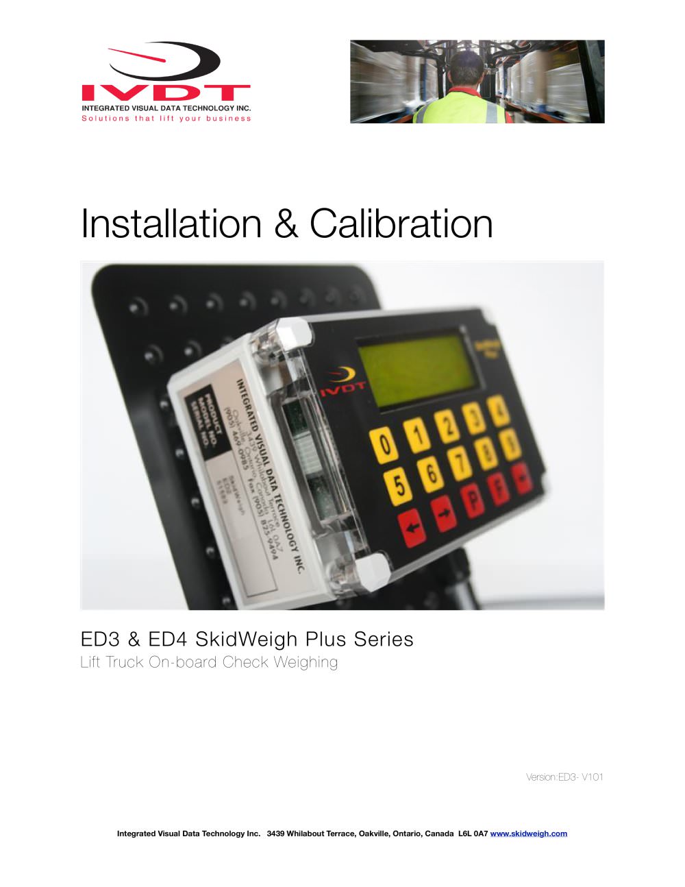 Automatic Load Weight Verification - IVDT