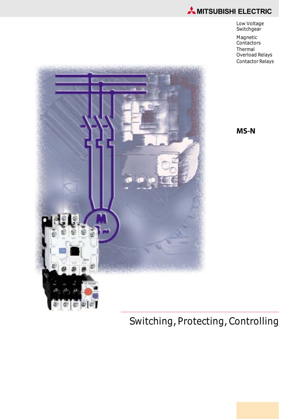 Magnetic Contactors, Overload Relays, Contactor Relays - MITSUBISHI ELECTRIC 