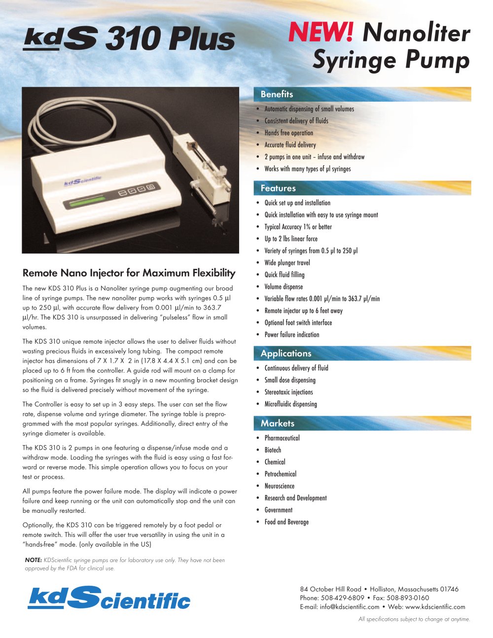 Syringe Pump - KDS