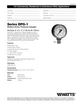 Bottom-Entry Pressure Gauges