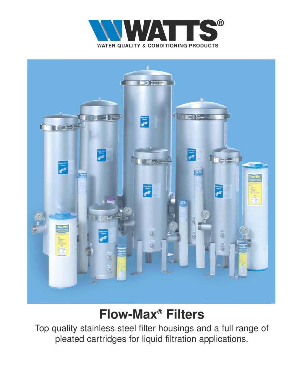 Flow-Max Filters - Watts Water Technologies