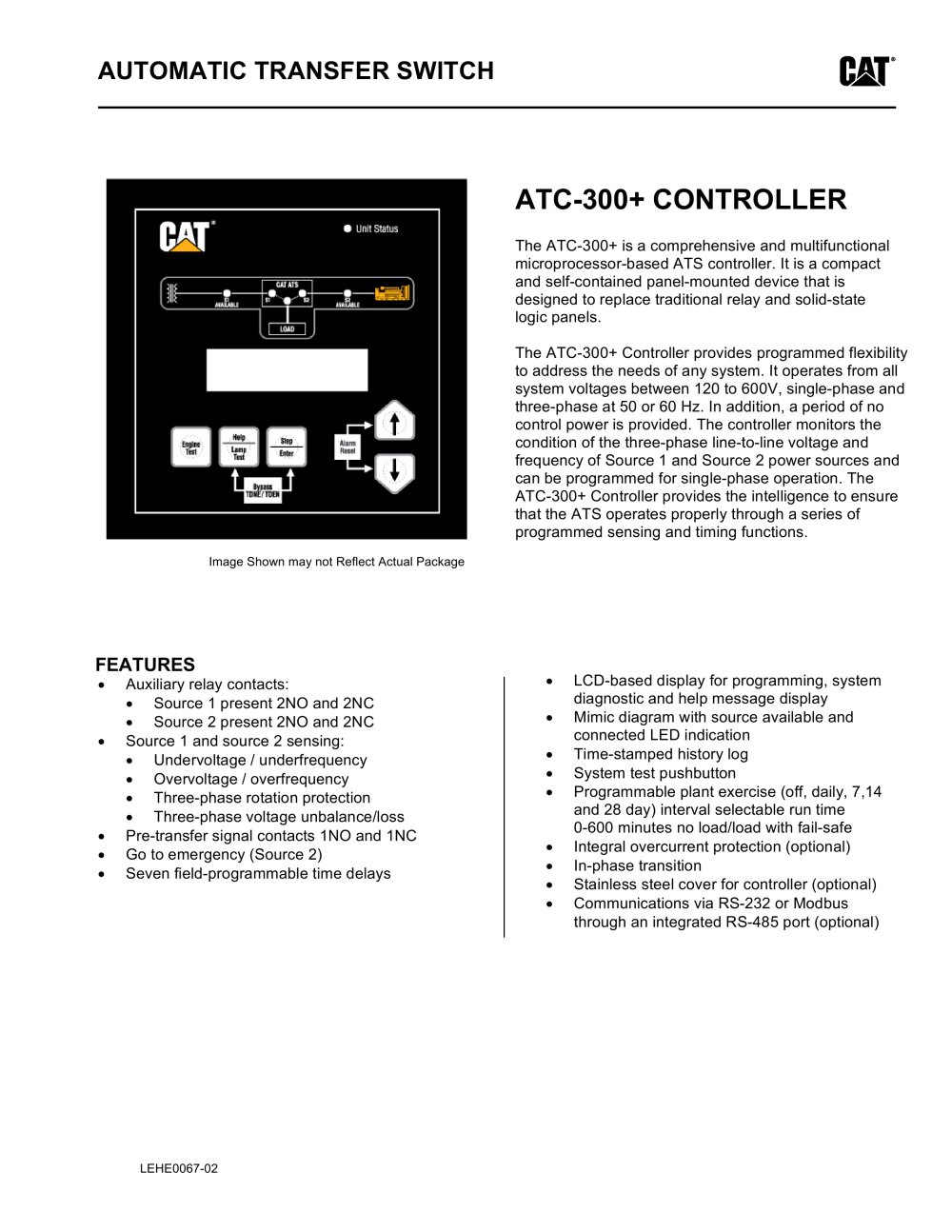 ATC-300+ Controller - 1 / 4 Pages