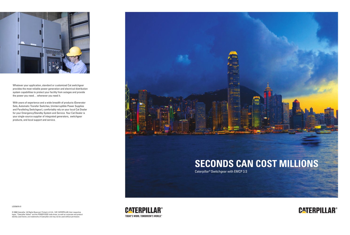Cat&reg; Switchgear with EMCP 3.S - Caterpillar Electric Power