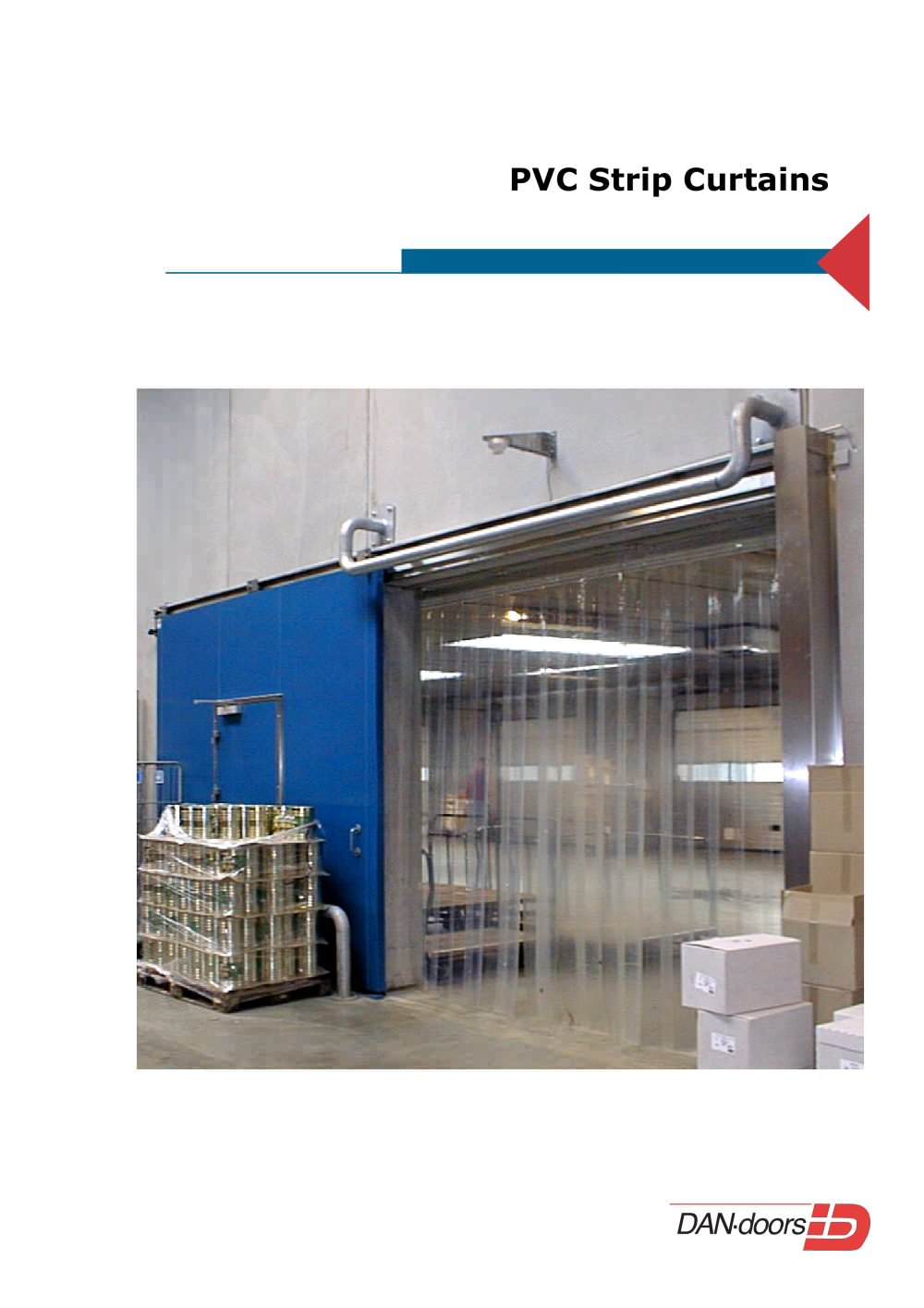 PVC Strip Curtains - DAN-doors