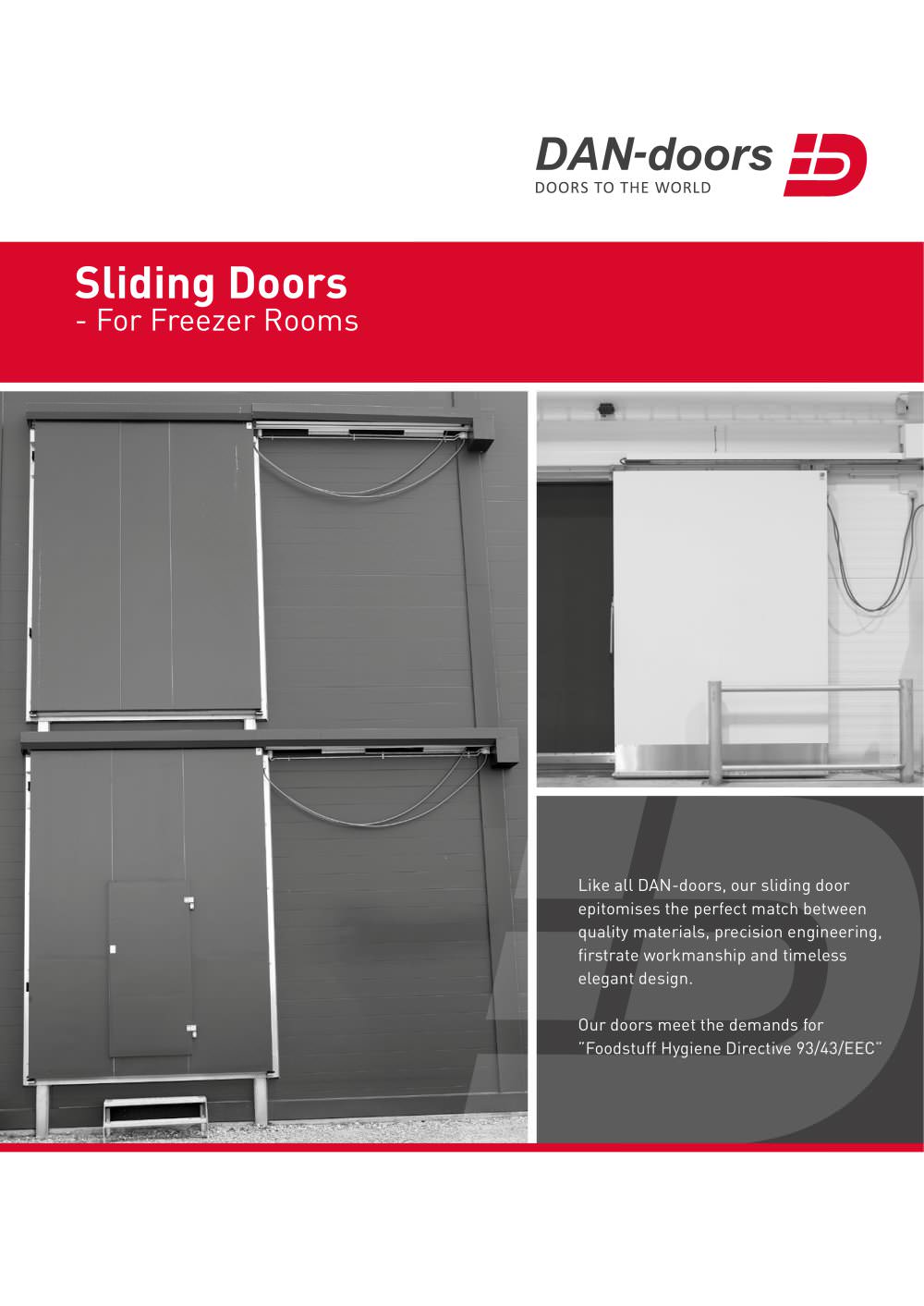 Sliding doors Freeze - DAN-doors