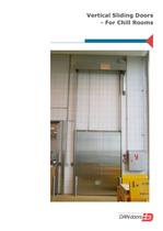 Vertical Sliding Doors - For Chill Rooms