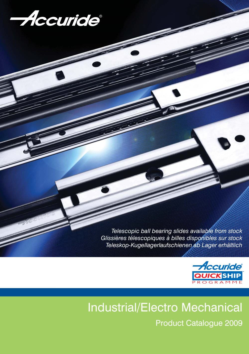 Industrial/Electro Mechanical Product Catalogue 2009 - ACCURIDE