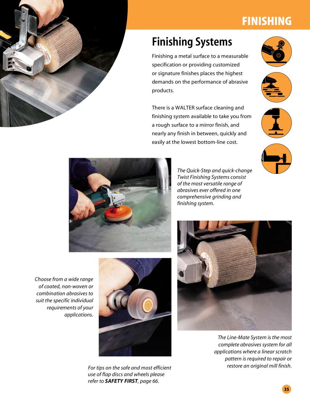 Line-Mate Line Finishing System - WALTER International