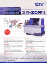 Star Micronics SR-20RIII Swiss type Automatic Lathe