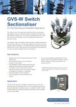 GVS-W Switch Sectionaliser For Pole Mounting and Substation Applications