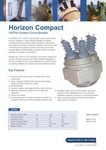 Horizon Compact 15/27/kV Outdoor Circuit Breaker