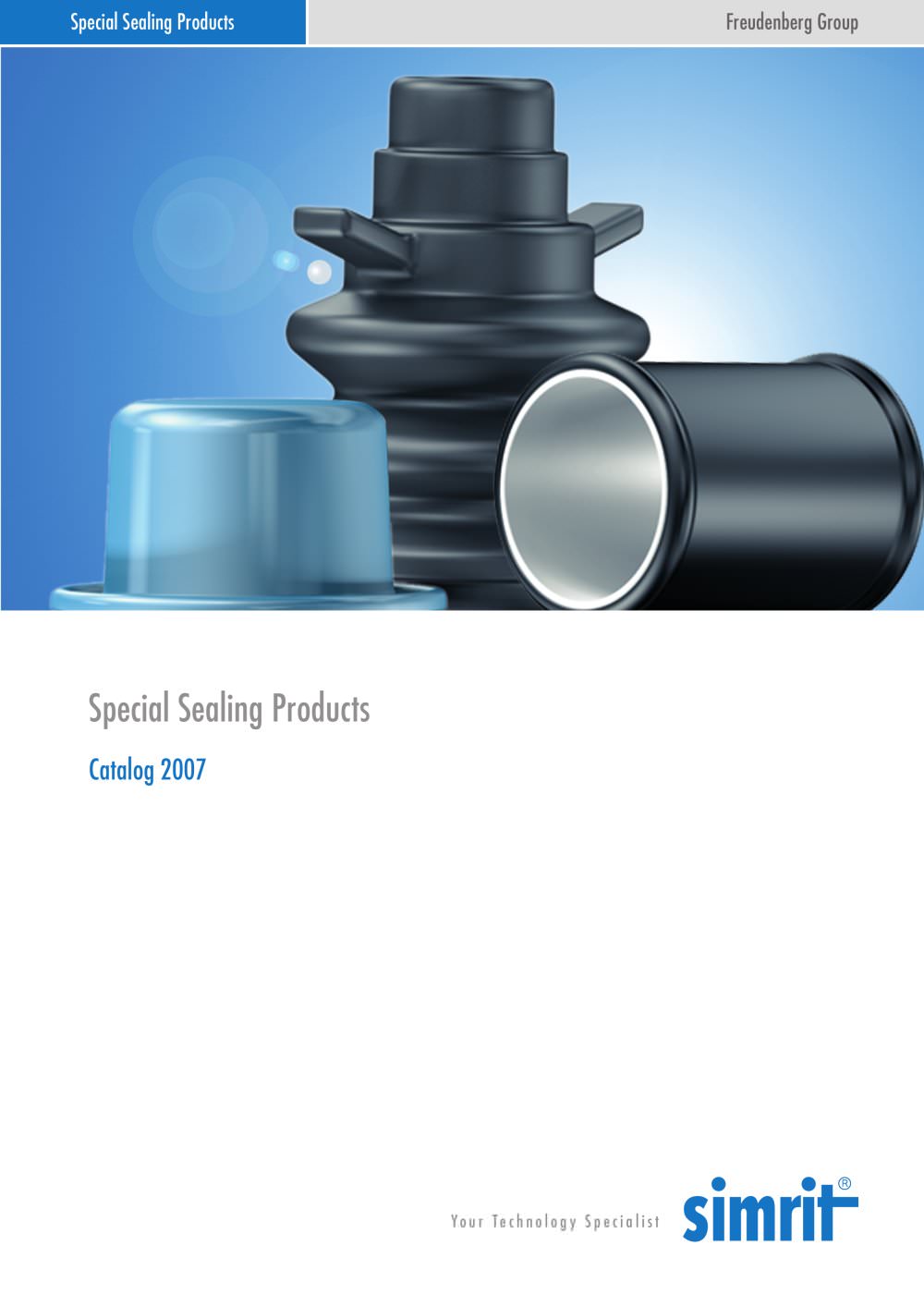 Catalogue 2007 Special Sealing Products - Simrit
