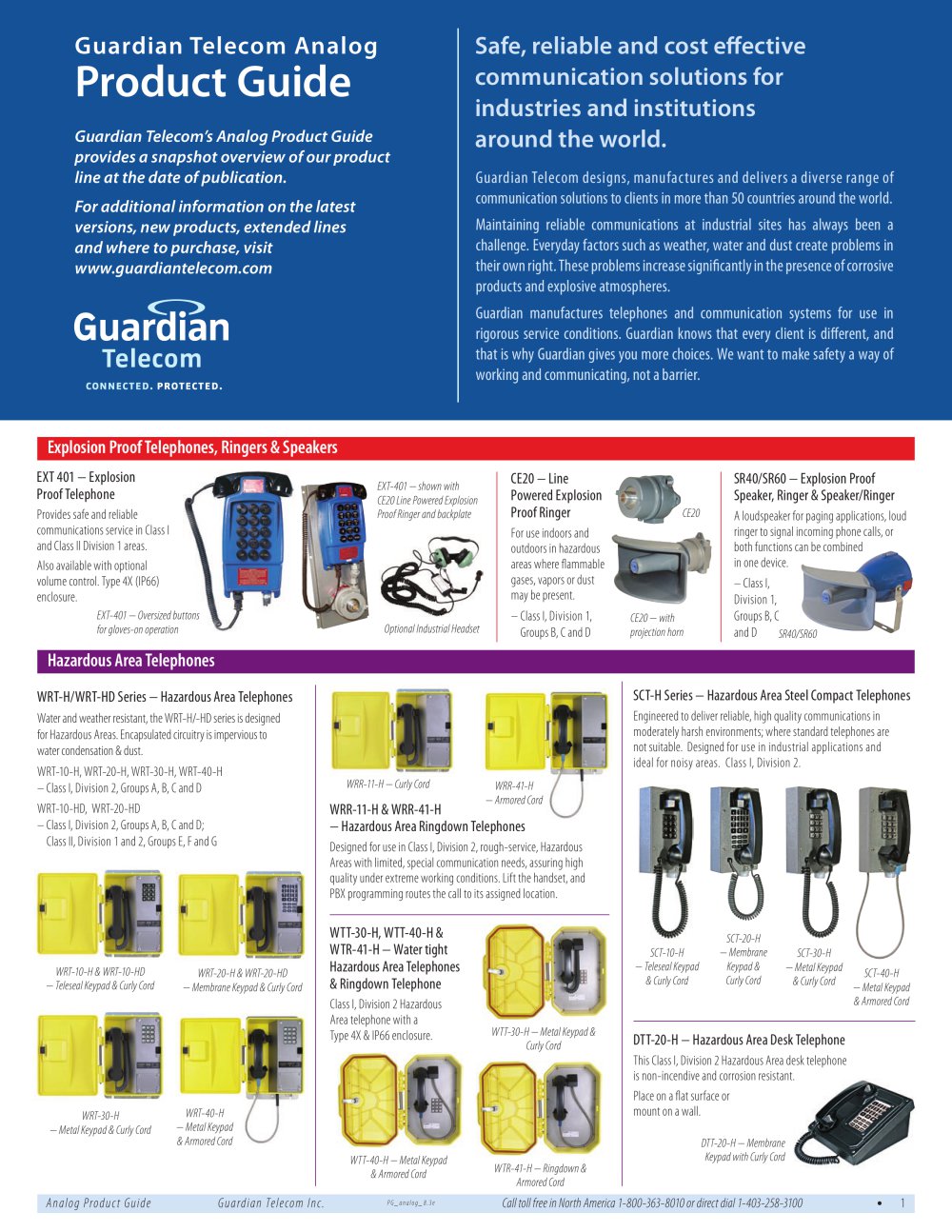 Product Guide - Guardian Telecom