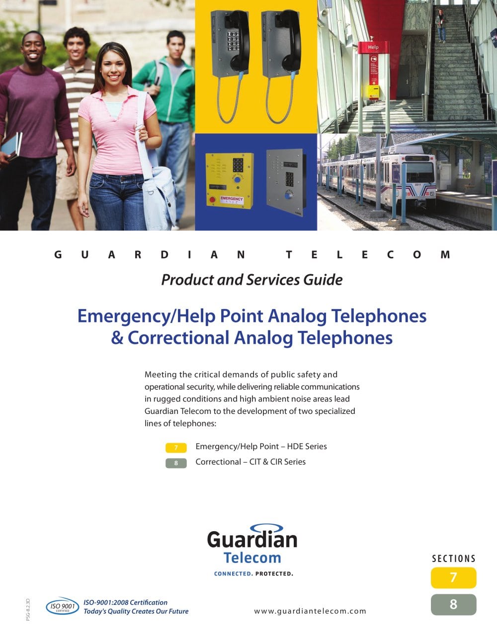 PSG7 Sec 07-09 Emergency/Correctional/Institutional Telephones - Guardian Telecom