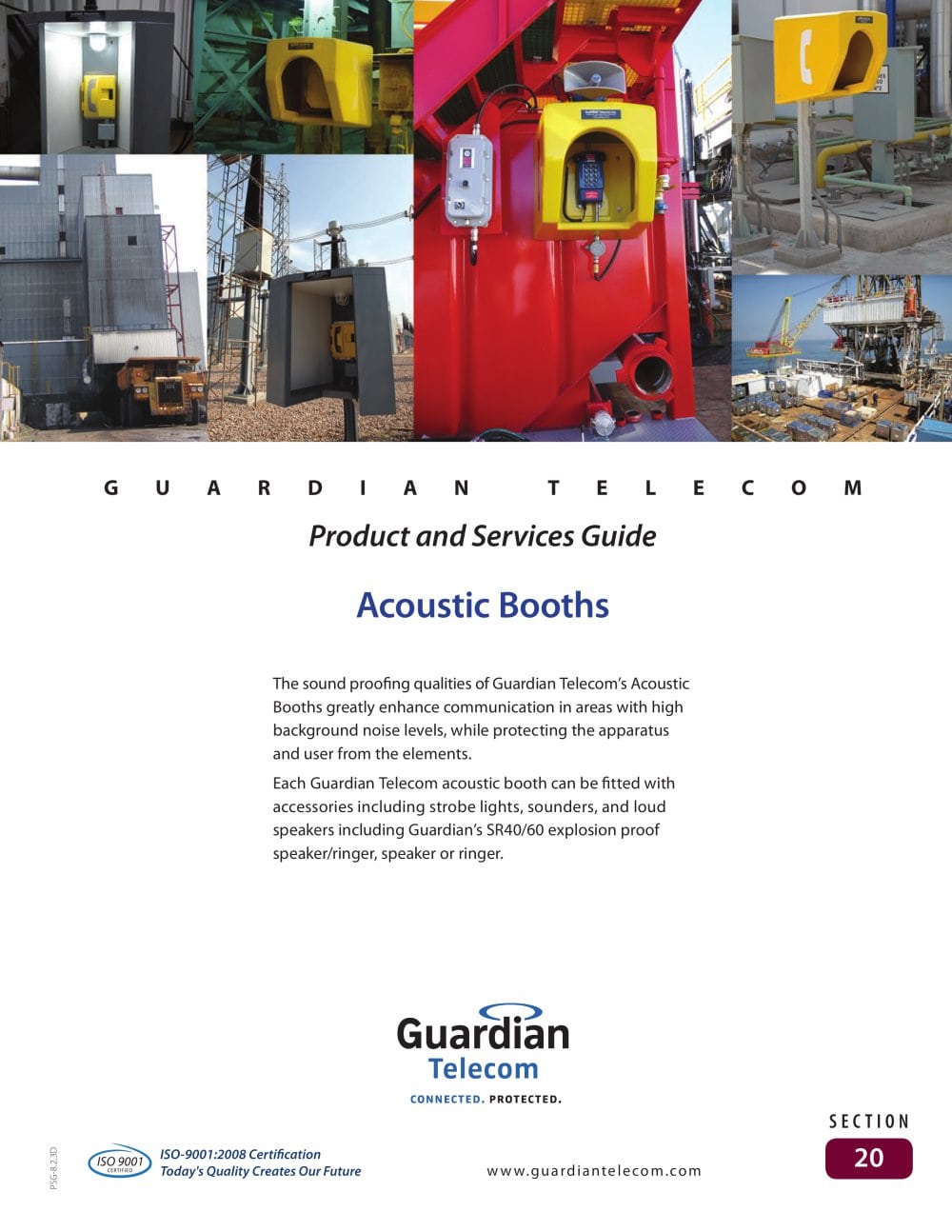 PSG7 Sec 20 Hazardous Area Ringers & Loudspeakers - Guardian Telecom