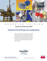 PSG7 Sec 21 ATEX-IEC Ringers & Loudspeakers