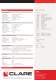 Clare HAL Series Datasheet (HAL, HAL Scan & HAL Combi) - Seaward