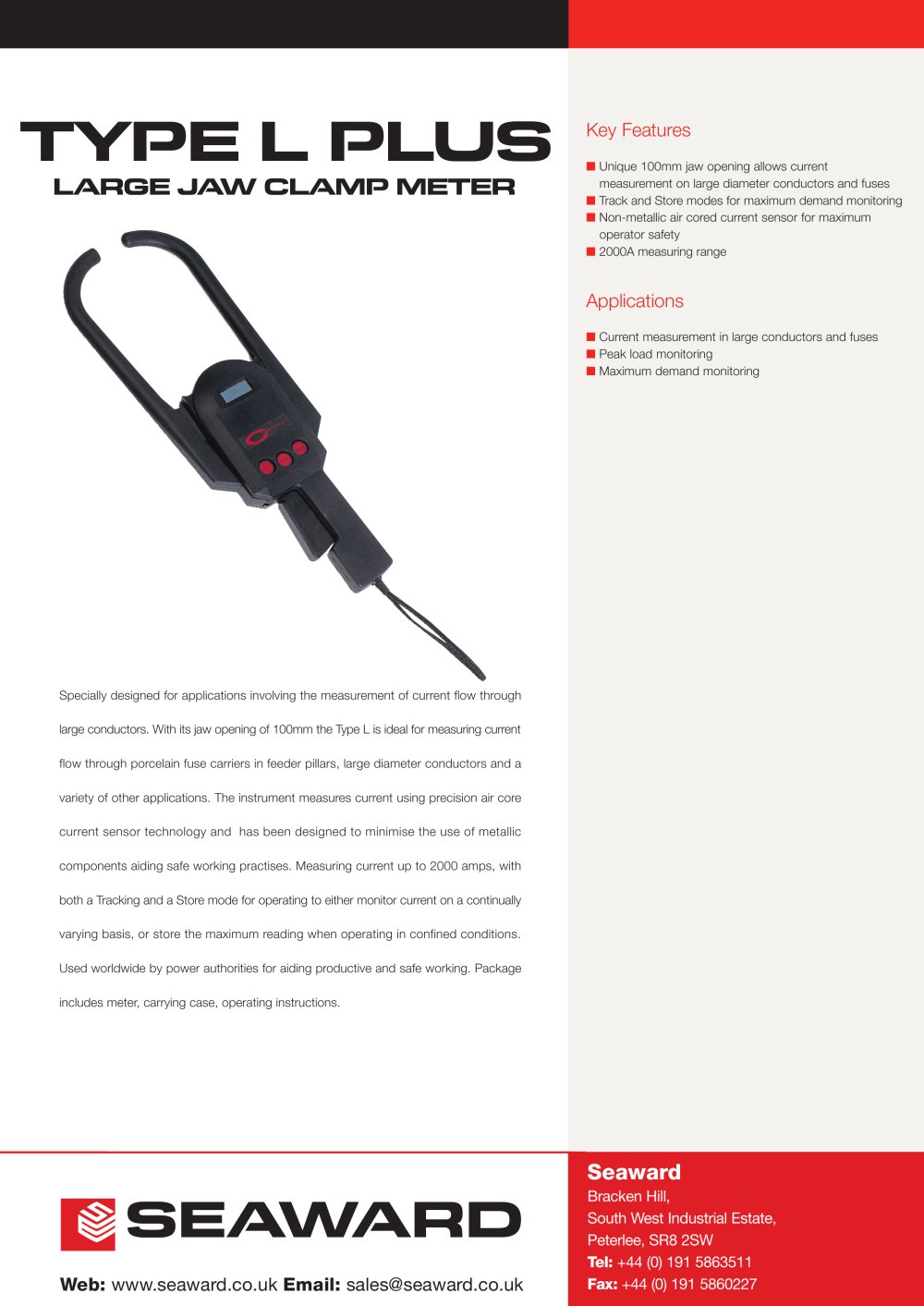 Type L Plus  Datasheet - Seaward