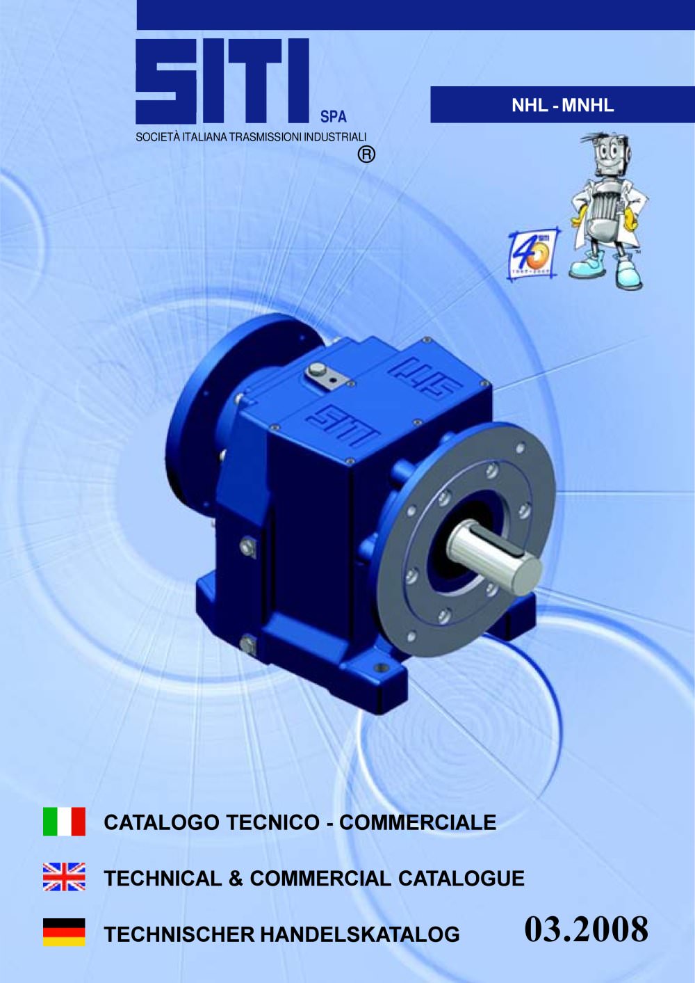 NHL Series - Helical inline gearboxes - Siti