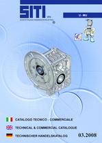 P+MU Series - Wormgearboxes with primary reduction