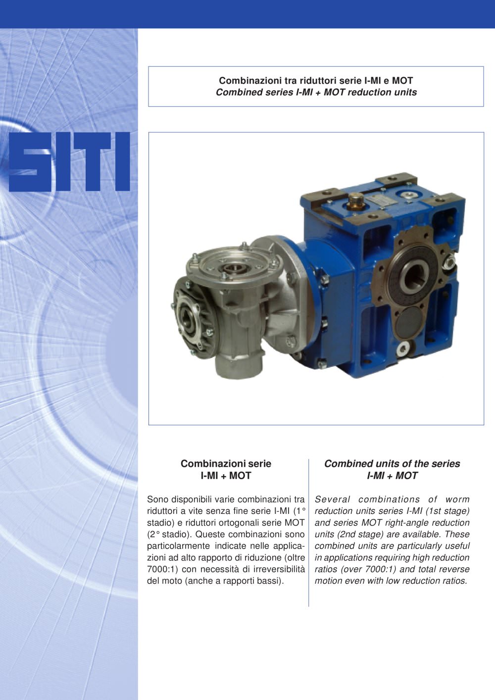 Possible combination I-MI+MOT - Siti