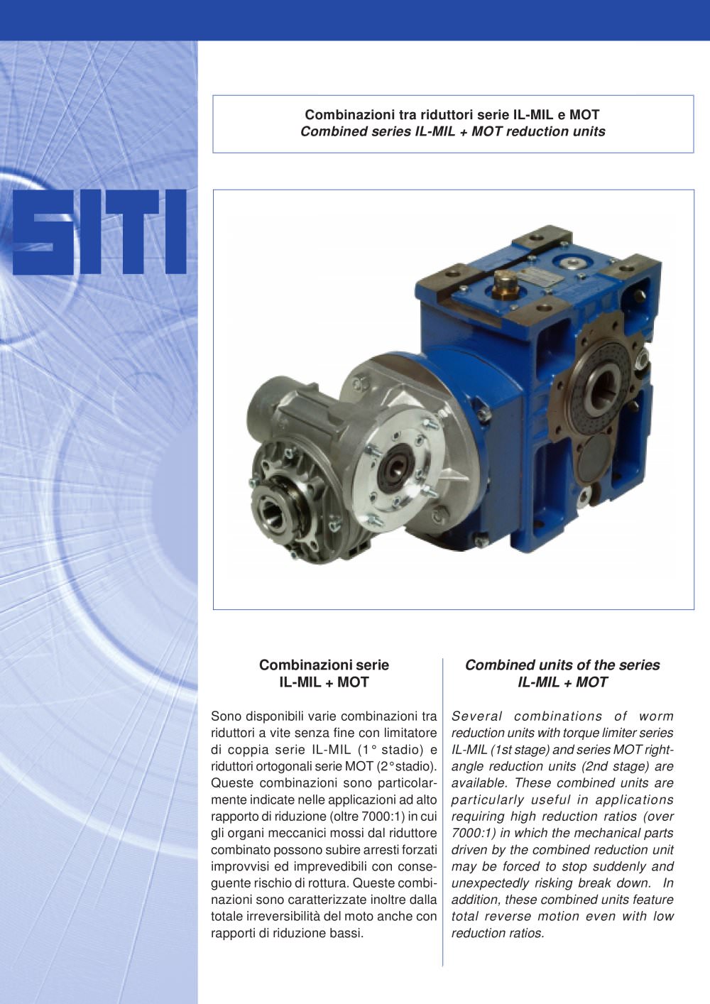Possible combination IL-MIL+MOT - Siti
