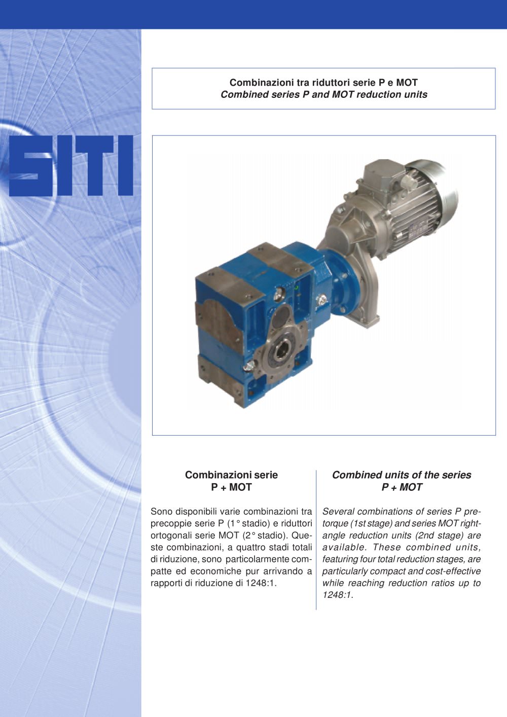 Possible combination P+MOT - Siti