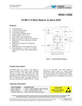 Digital to Analog Converters (DAC)  RDA112RZ