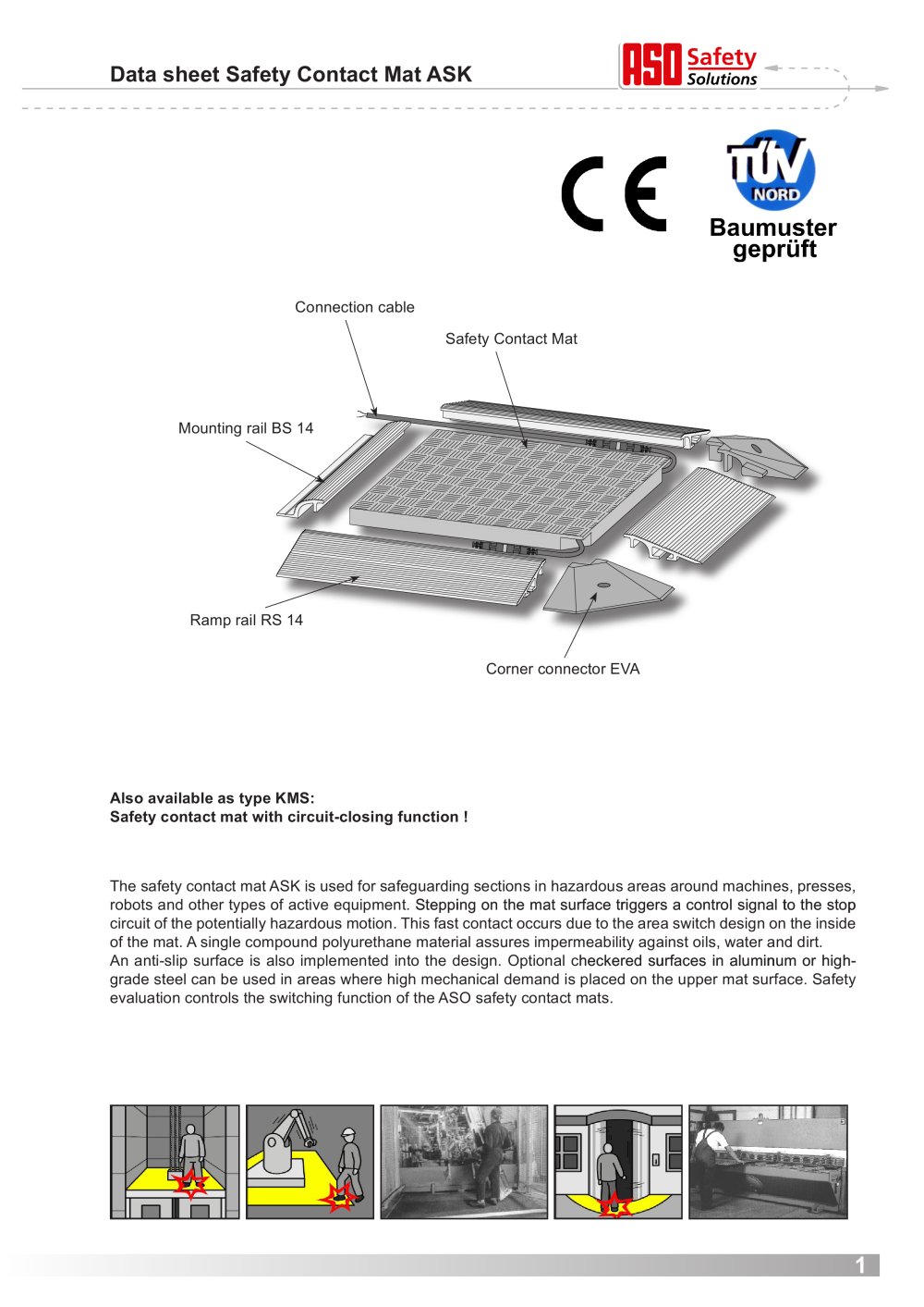 Safety Contact Mat ASK - ASO GmbH