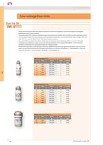 D0 : LOW VOLTAGE FUSE-LINKS, FUSE BASES, ACCESSORIES, FUSE-DISCONNECTION UNITS