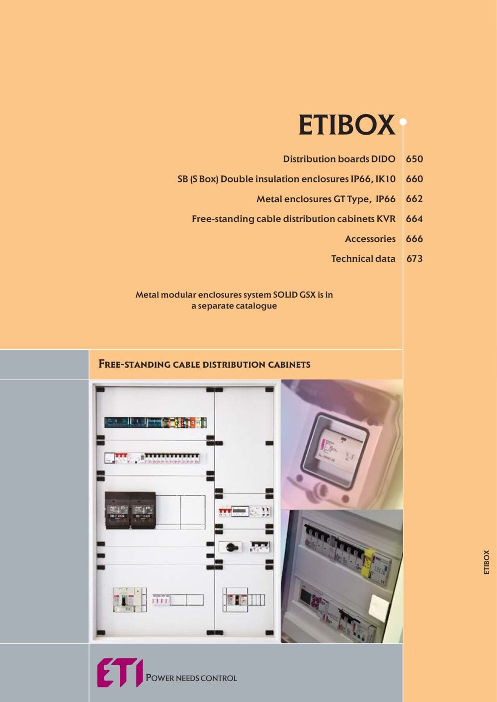 DIDO : DISTRIBUTION BOARDS, METER BOARDS, UNIVERSAL BOARD COVERING, ACCESSORIES - ETI