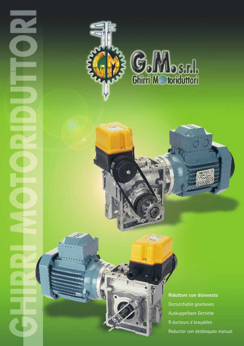 General catalogue - GM - GHIRRI MOTORIDUTTORI