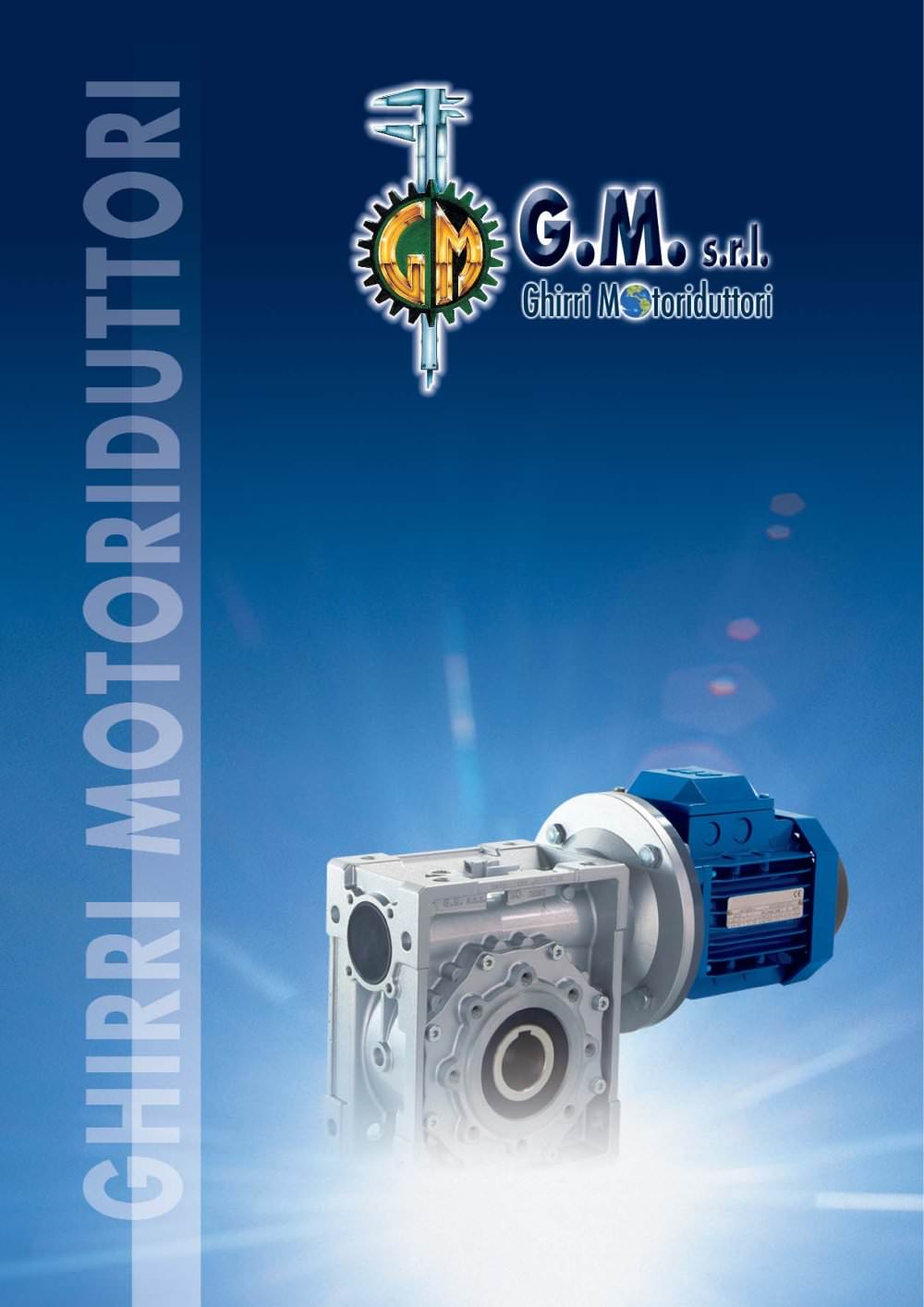 Worm Gearbox  SERIE MV - GM - GHIRRI MOTORIDUTTORI