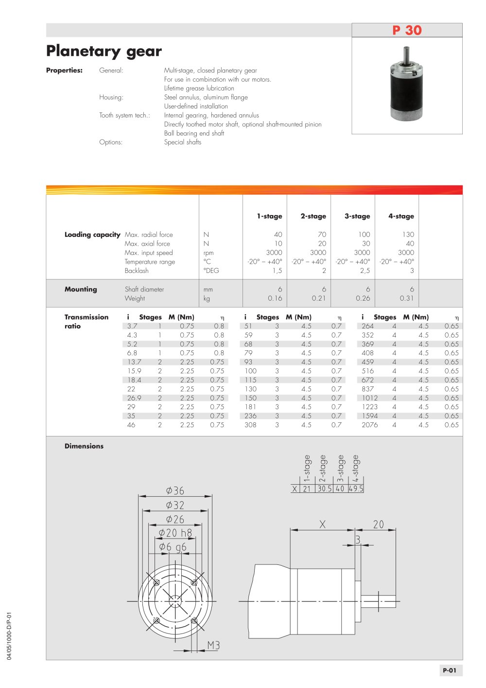 Planetary gear - NECKAR