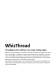 WhizCut Catalogue on Threading Tools 