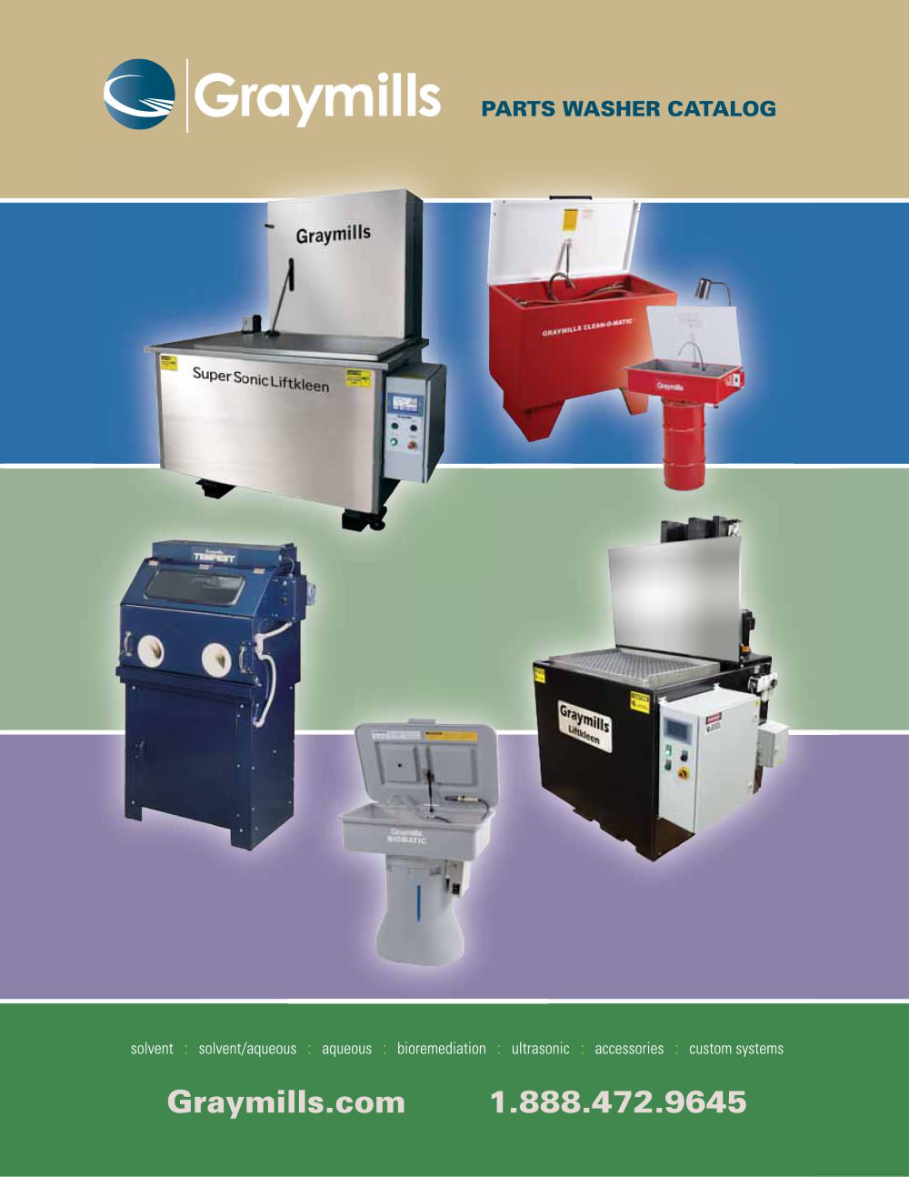 Graymills Parts Washer Catalog - 1 / 32 Pages