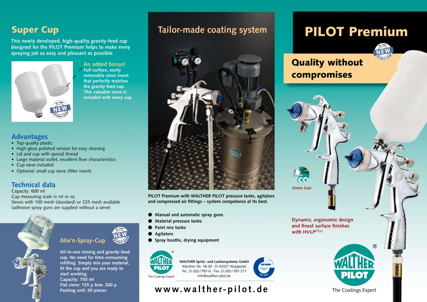 PILOT Premium- Quality without compromises - Walther Pilot