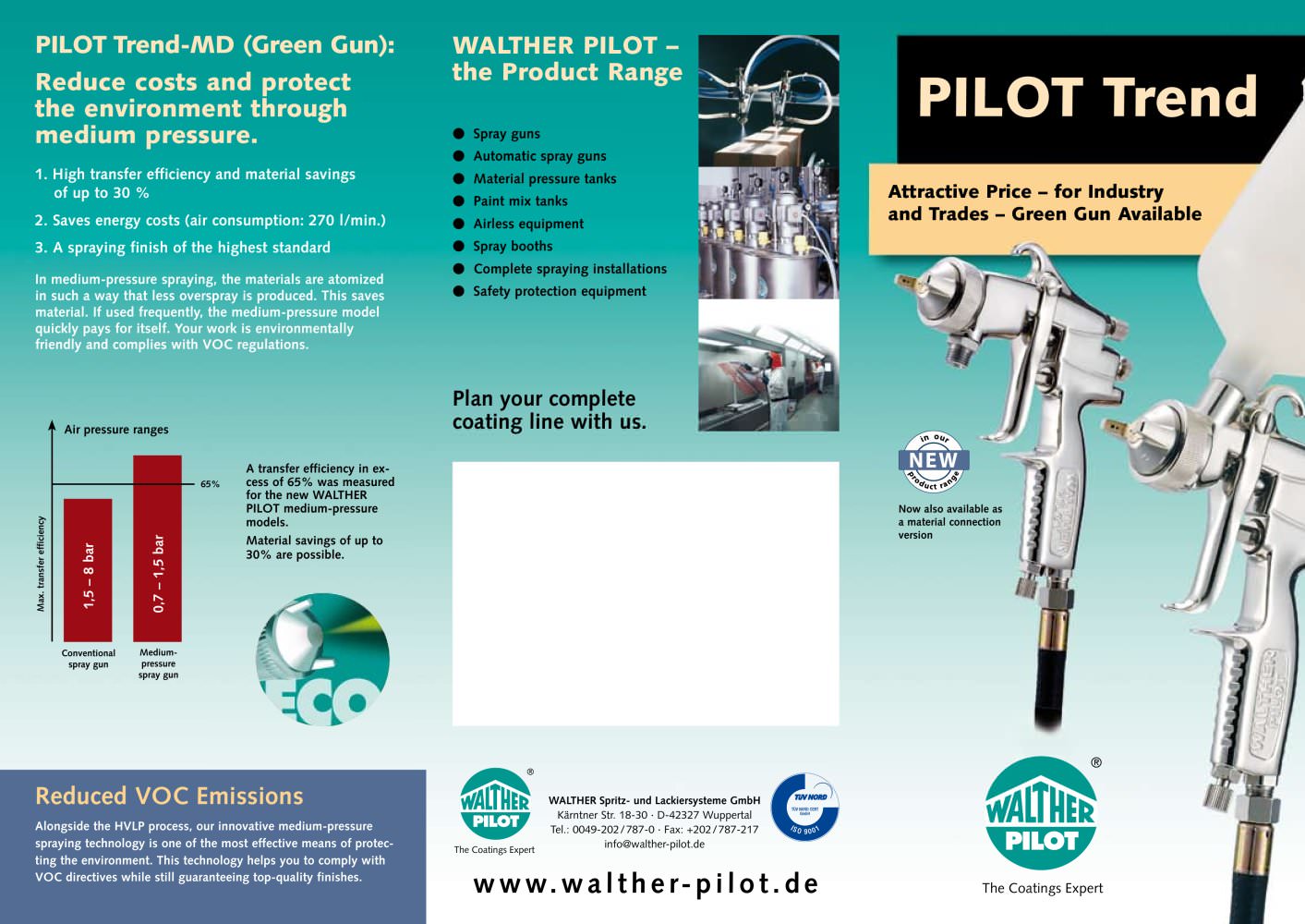 PIlot Trend � for industrie and trades - Walther Pilot