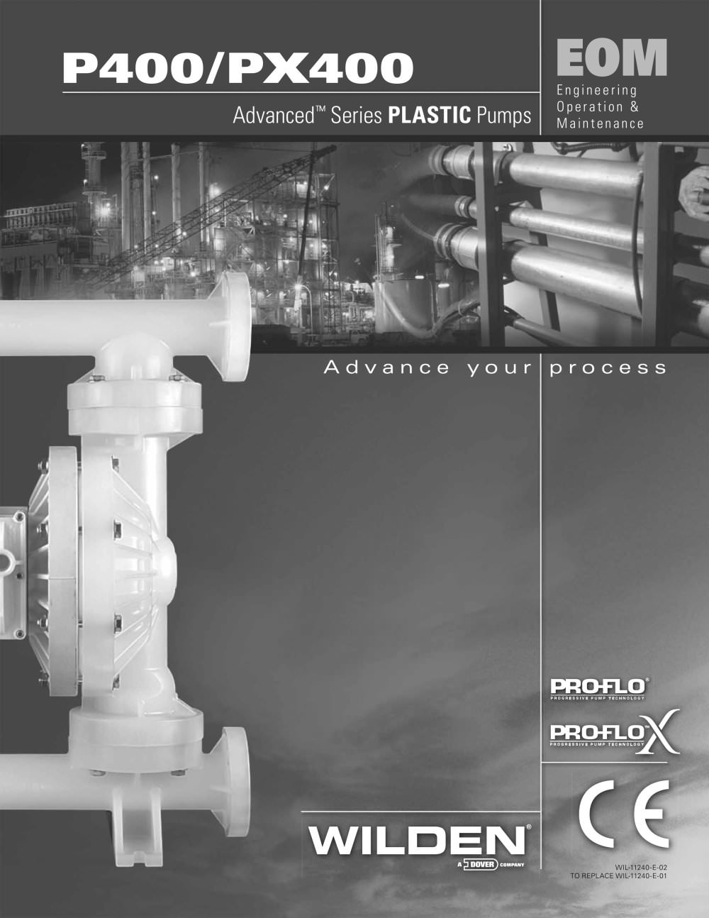 Advanced� Series PLASTIC Pumps - Wilden Pump
