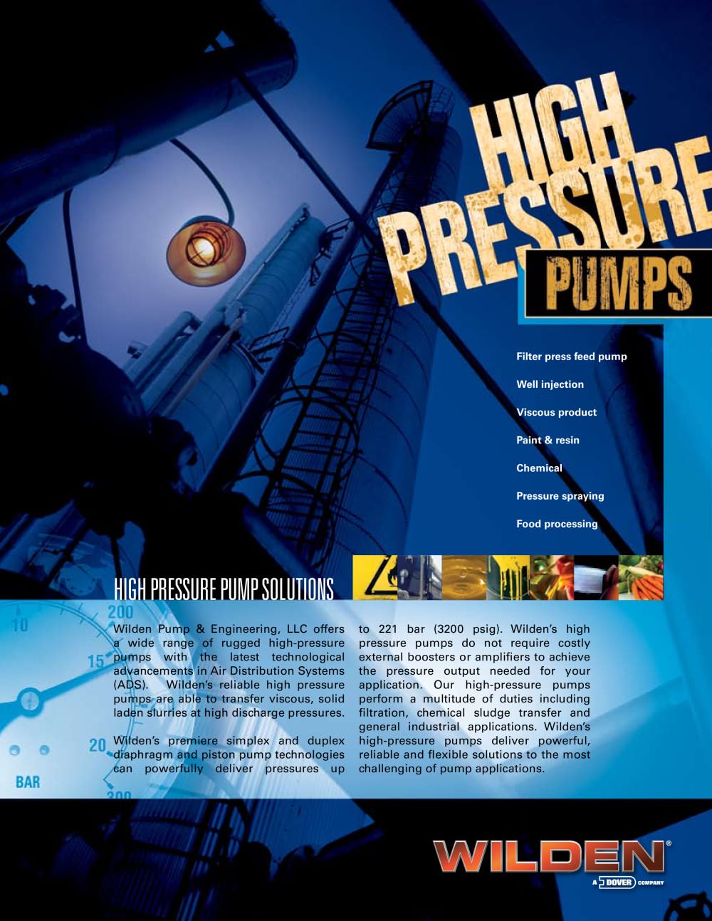 HIGH PRESSURE PUMP SOLUTIONS - Wilden Pump