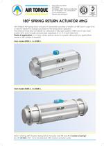 180� SPRING RETURN ACTUATOR 4thG
