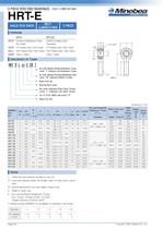 Rod End Bearings HRT-E