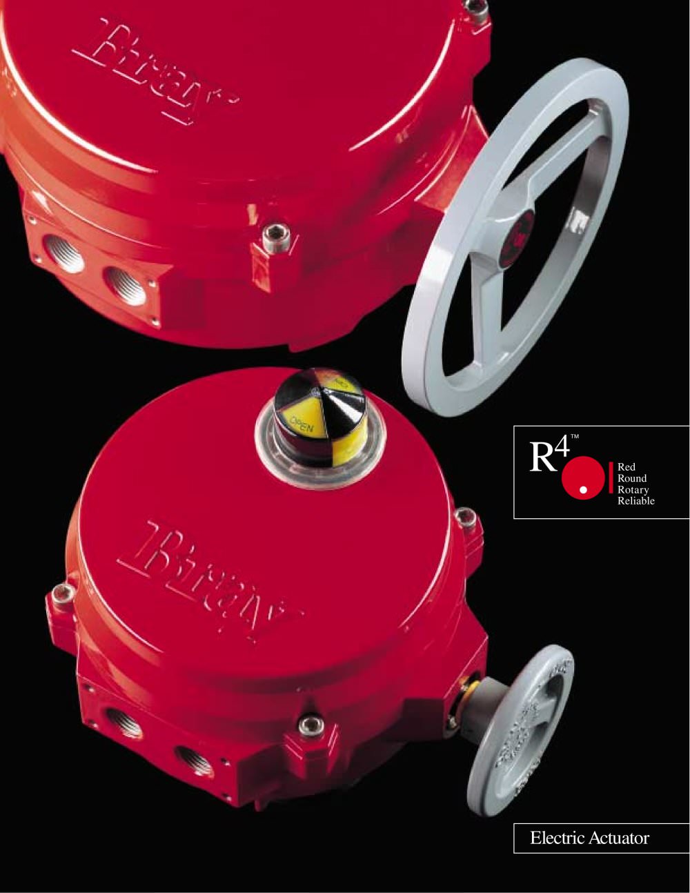 SERIES 70  R4 Electric Actuator  300 to 6,500 lb.-in. Output Torque - Bray International