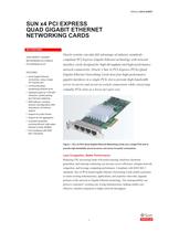 Sun x4 PCI-Express Quad Gigabit Ethernet Networking Cards