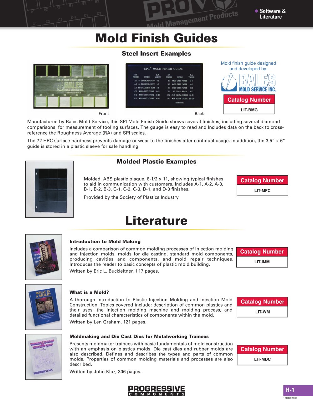 Software and Literature - Progressive Components