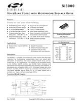 VOICEBAND CODEC WITH MICROPHONE/SPEAKER DRIVE